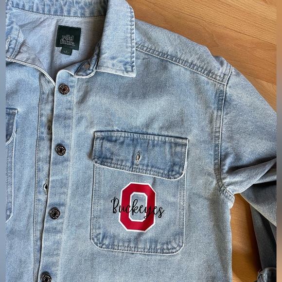 Custom Ohio shacket - Picture 2 of 2